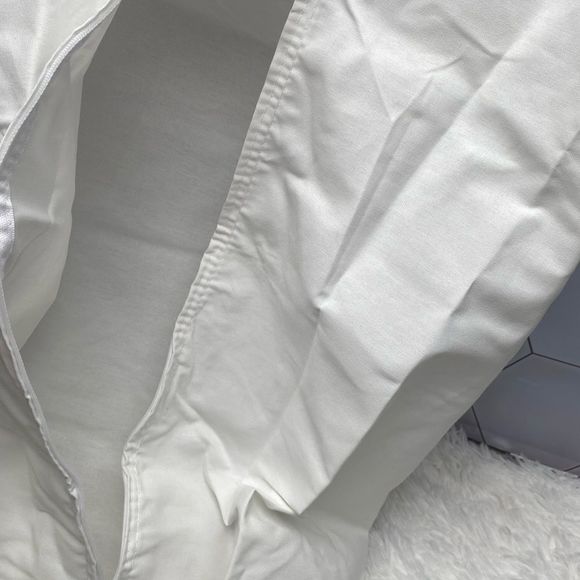 - Hanging Cotton Canvas Laundry Hamper Bag | White, 6" x 16" x 27" (Length… - Picture 12 of 12